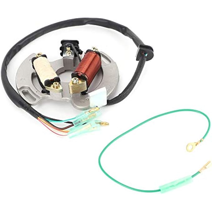 aqxreight Alternator Stator, Generator Stator with Cable Harness 5VM855600000 200 YFS200 20032006, Replacement Part, Direct Replacement - Image 3