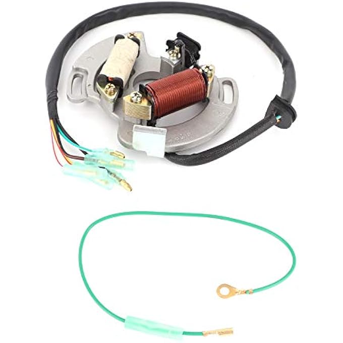 aqxreight Alternator Stator, Generator Stator with Cable Harness 5VM855600000 200 YFS200 20032006, Replacement Part, Direct Replacement - Image 1