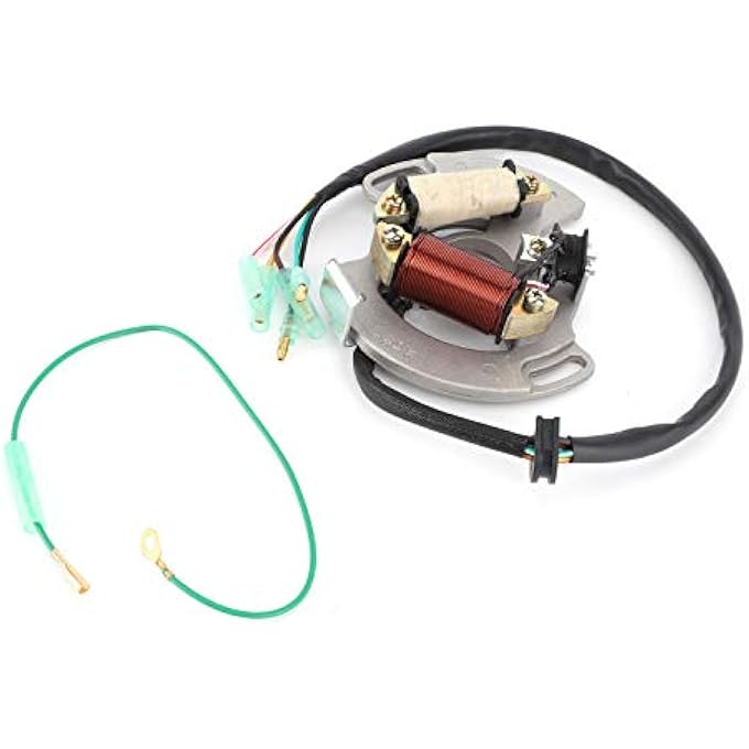 aqxreight Alternator Stator, Generator Stator with Cable Harness 5VM855600000 200 YFS200 20032006, Replacement Part, Direct Replacement - Image 4