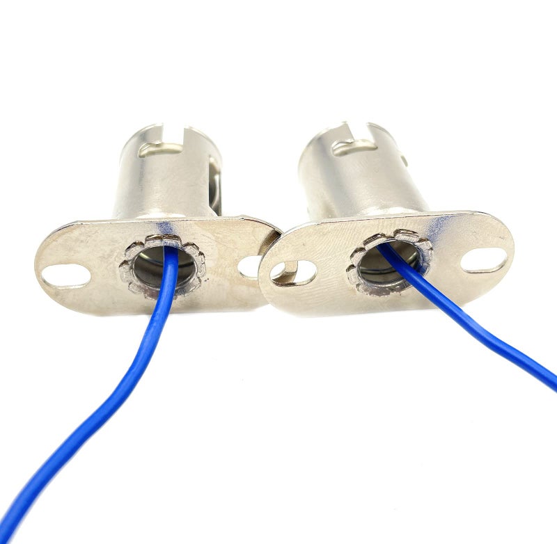 Bstenky BA15s 1156 LED Light Bulb Socket,2pcs Car Lamp Holder for Single Contact Snap-in Socket Assembly for Car and Truck Tail Light - Image 3