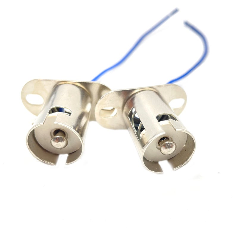 Bstenky BA15s 1156 LED Light Bulb Socket,2pcs Car Lamp Holder for Single Contact Snap-in Socket Assembly for Car and Truck Tail Light - Image 4