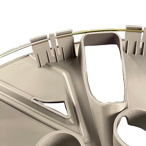 Hubcaps.com - Premium Quality 16 inch Silver & Black Hubcaps fits 2019 2020 2021 2022 2023 Nissan Altima, Heavy Duty Solid Clip Construction (Set of 4) (53099AMS-4) - Image 5