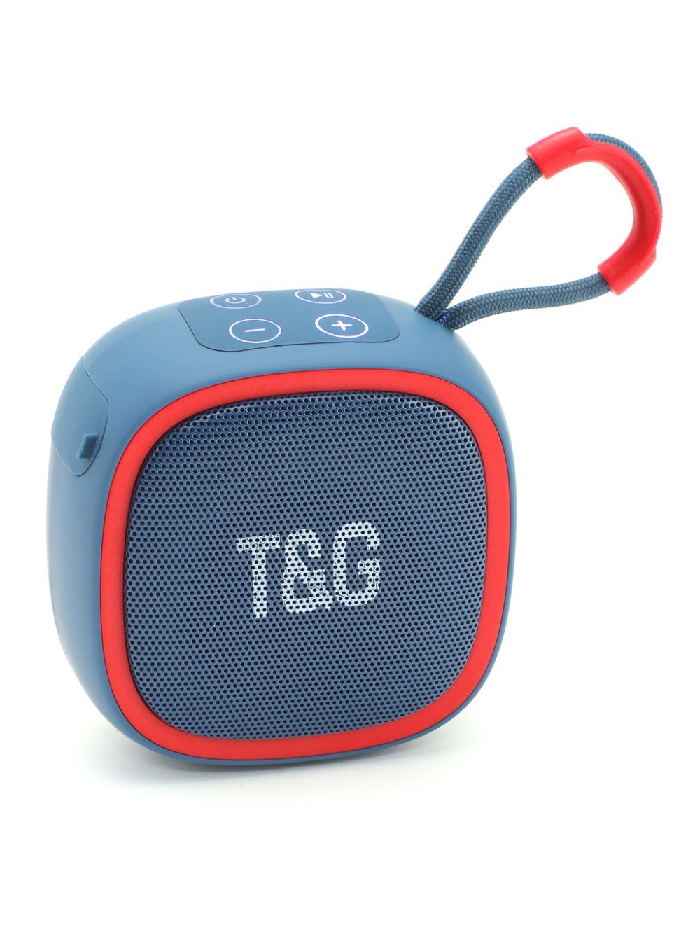 Portable Bluetooth Speaker with Lanyard,Wireless Waterproof Mini Speaker,4 Hours of Battery Life, Rechargeable,Supports Bluetooth/USB flash drive/TF card/FM Mode