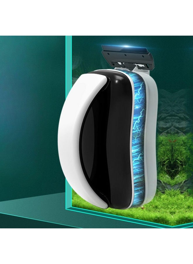 VAYINATO VAYINATO Sobo Floating Magnetic Glass Cleaner With Scraper Magnetic Brush Cleaner For Aquarium Fish Tank (Sobo Mc-60) For Glass Thickness : 6Mm  - Image 1