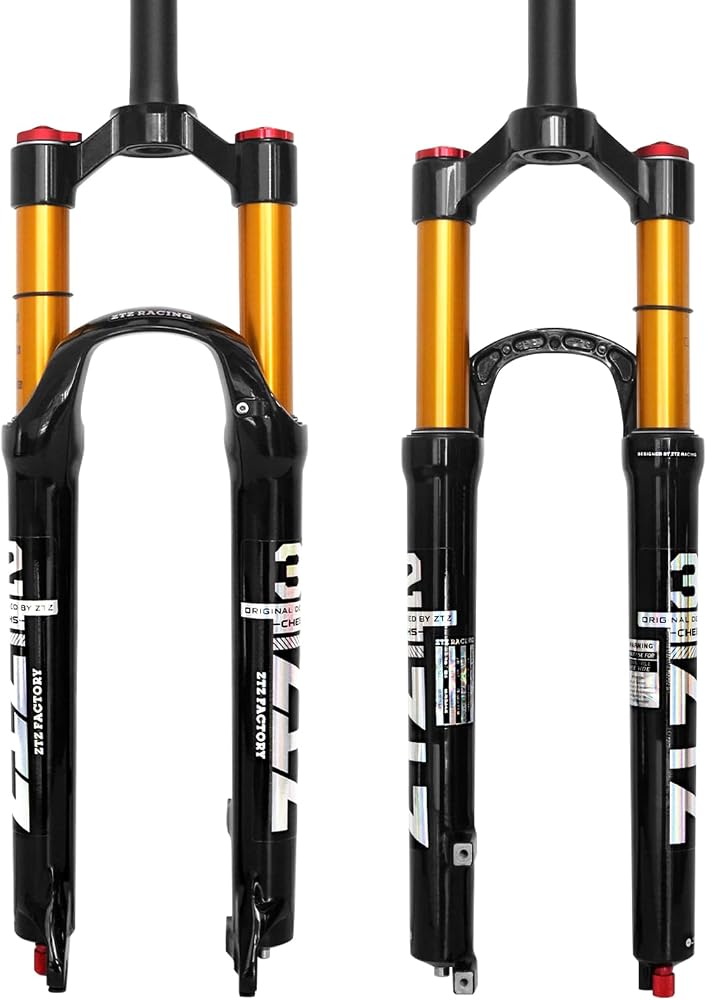 ZTZ 【UK STOCK】Magnesium Alloy Mountain Front Fork Air Pressure Shock Absorber Fork Fork Bicycle Accessories 29 Lock out - Image 1