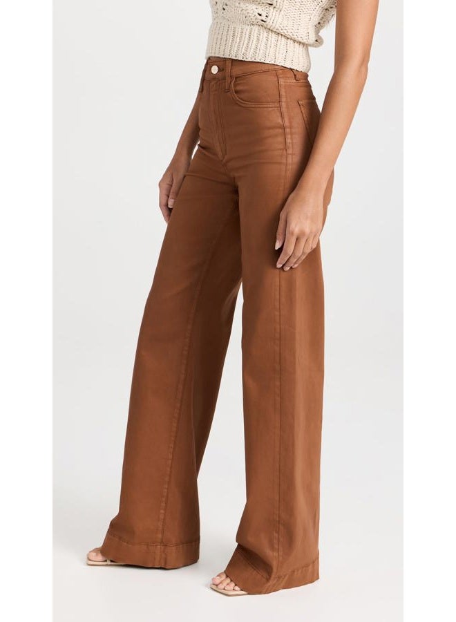Joe's Jeans Women's The Mia Coated, Leather Brown, 30 - Image 4