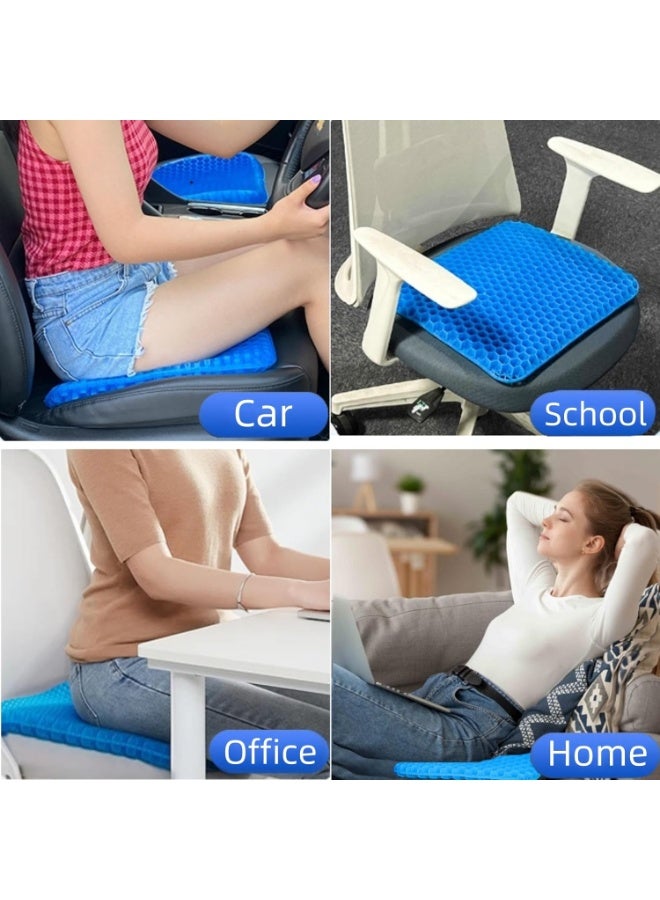 وسادة مقعد الجل الباردة المريحة - تصميم أنيق وغير قابل للانزلاق - مثالية للاستخدام اليومي في المنزل والمكتب - Image 5