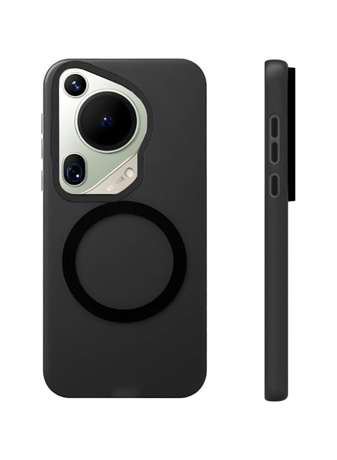 general High-end magnetic case compatible with Huawei Pura 70 Ultra Frosted Fingerprint-Free Wireless Charging - Image 3