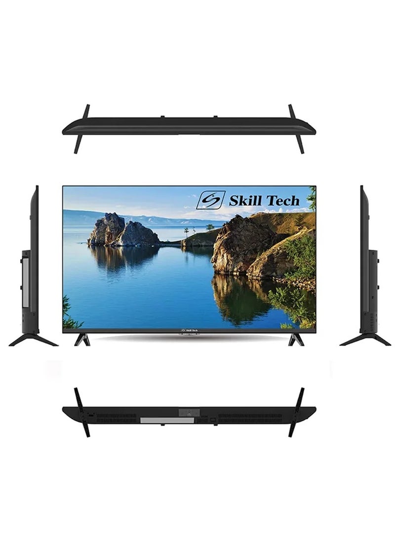 Skill Tech - SK4340S4KFL 43 Inch 4K UHD Smart LED TV, Frameless Design, A Grade Panel, 60Hz, HDR, Wide Viewing Angle - Image 1