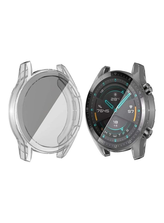 NIBEMINENT Protective Case For Huawei Watch GT 2 Clear - Image 2