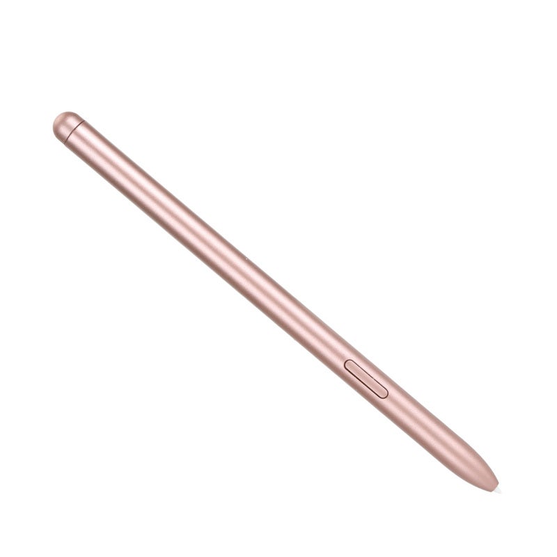 Tablet Stylus: Brown Plastic Stylus With 5 Spare Nibs - High Sensitivity Professional Stylus for Galaxy Tab S7/S7+/S7 Lite Tablets - Image 1