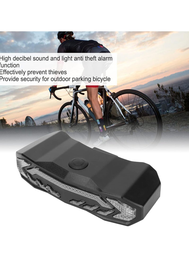 GGOOT Smart Bike Tail Light with Turn Signals and Brake Light, Auto Bike Horn Alarm Rear Bike Brake Light Turn Signals Bicycle Tail Light For Outdoor Riding Lovers  - Image 3