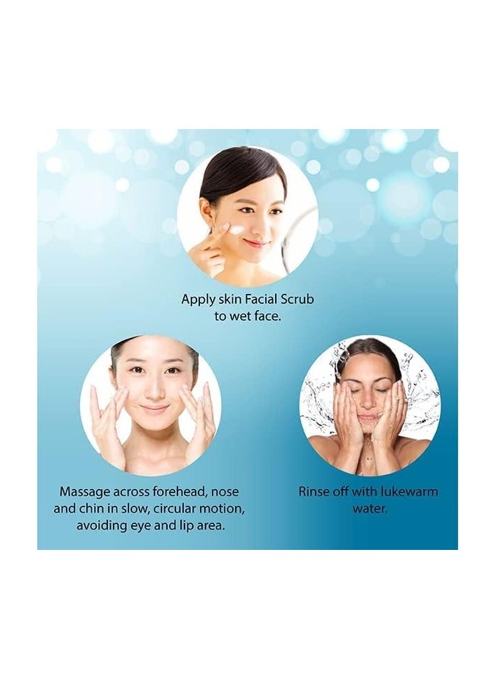 Scentio Scentio Milk Plus Bright Whitening CO-Q10 Facial Scrub Skin 100ml  - Image 3