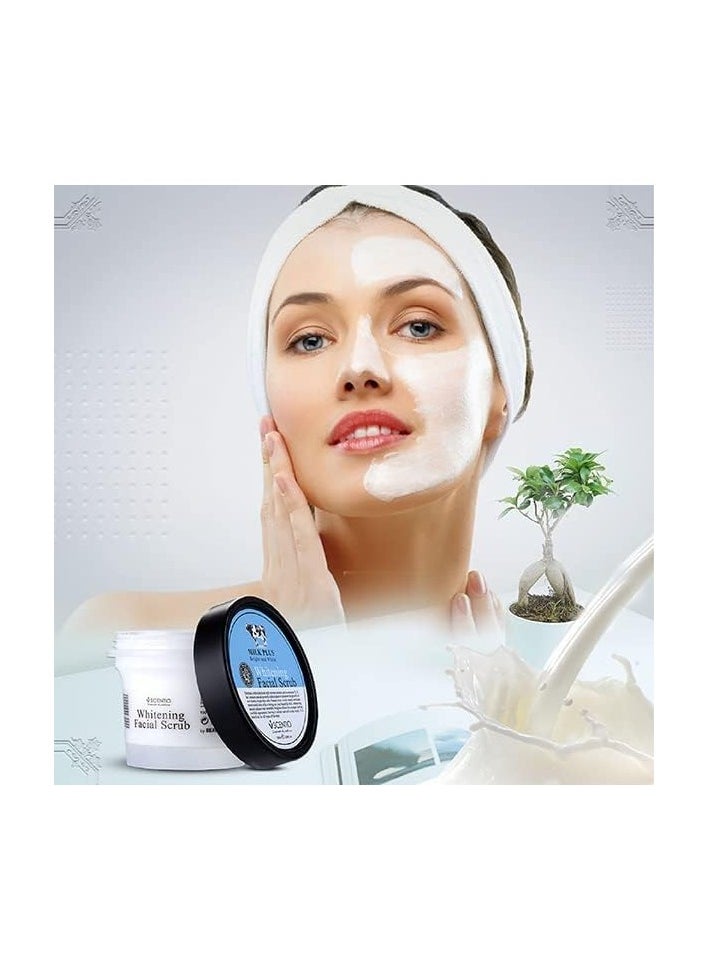 Scentio Scentio Milk Plus Bright Whitening CO-Q10 Facial Scrub Skin 100ml  - Image 4