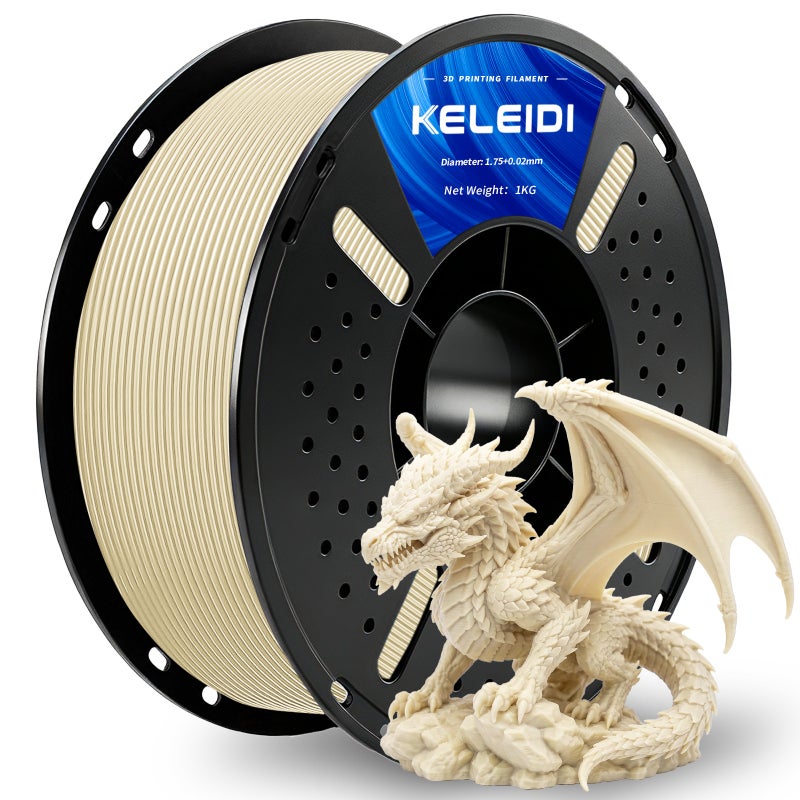PLA Basic 3D Printer Filament 1.75mm 1kg Spool Neatly Wound Compatible with Bambu Lab Printers - Image 1