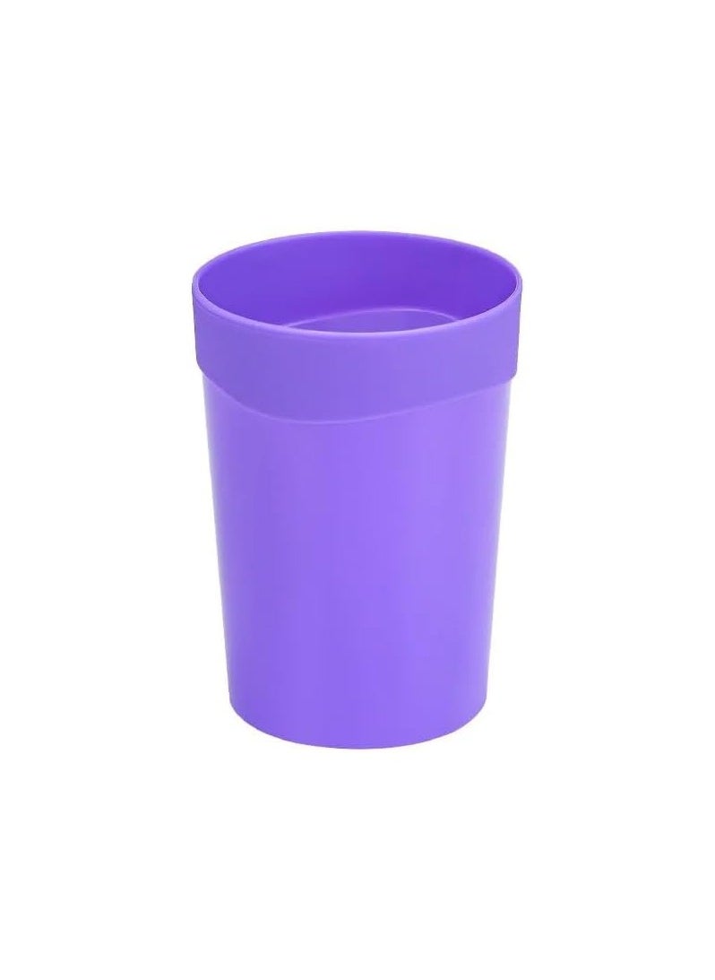 VIO 4pcs Reusable Plastic Cup Multi color Reusable Drinking Glasses  Dishwasher Safe Great for Kids Children Toddler and Adult  - Image 4