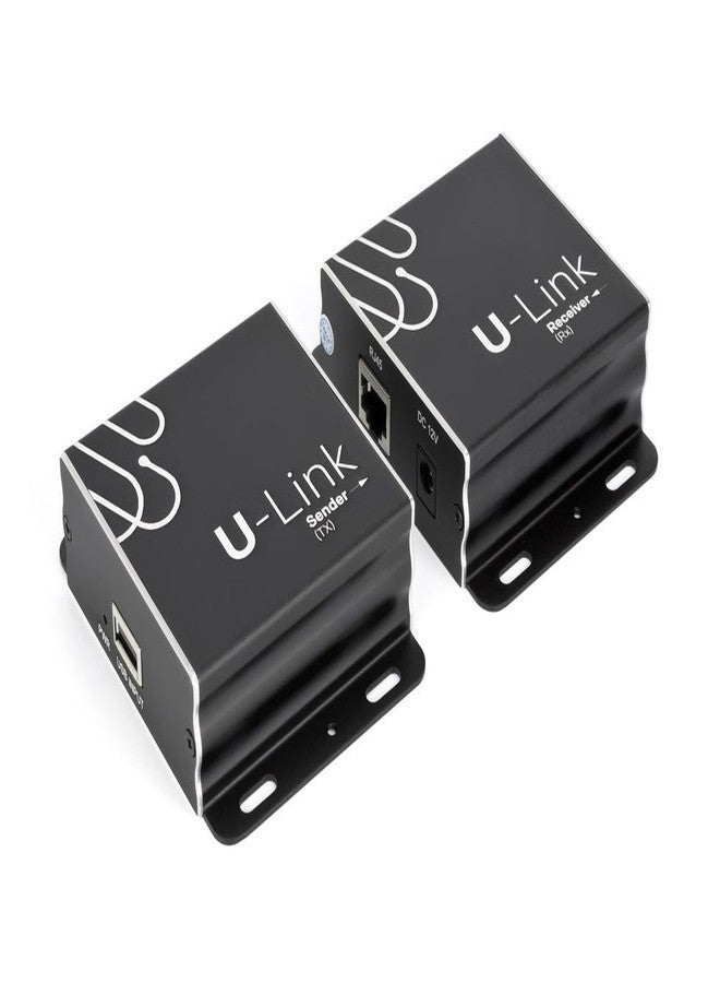 Sewell U-Link Ul10, USB 2.0 Over Single CAT5E/6 Extender, 200 ft, 480 Mbps, 4 Port - V2.0 - Image 1