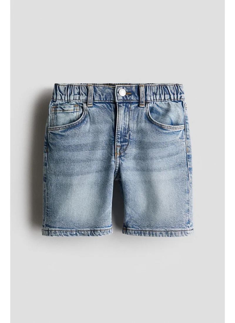 اتش اند ام Loose Fit denim shorts