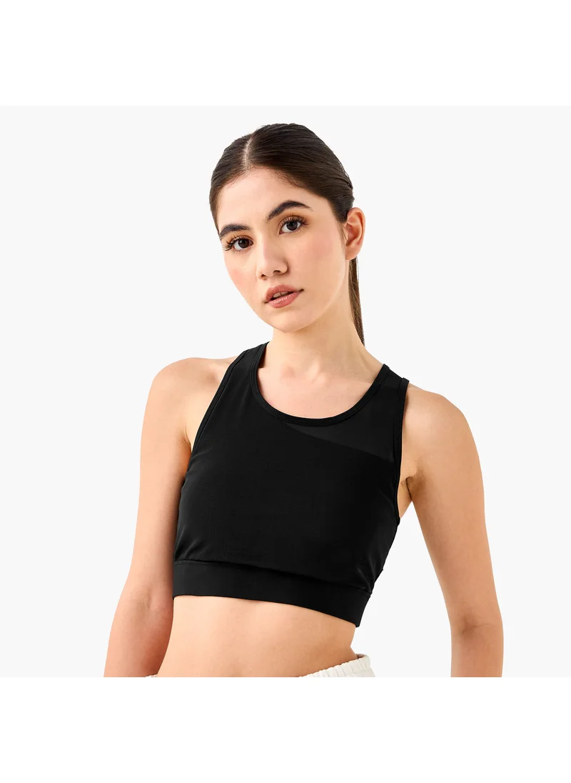 كابا Kappa Logo Print Sports Bra