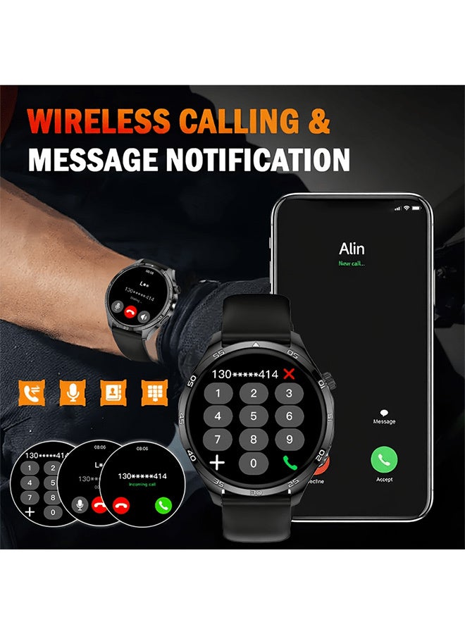 Smart Watch for Men, Answer/Make Call, 1.5'' IPS Ultra-Clear Screen Fitness Tracker, Smartwatch for iPhone/Android, Multible Sport Mode - Image 5