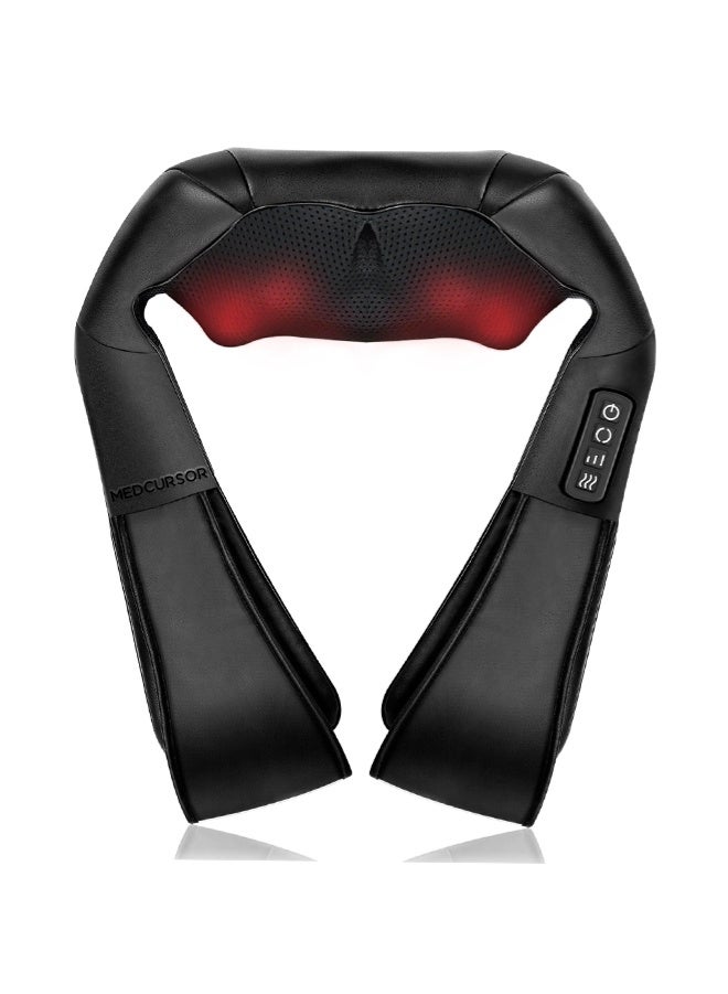 GNAFOTU Neck Massager, Electric Neck and Back Massager with Heat, Portable Deep Tissue 3D Kneading Pillow for Muscle Pain Relief, Home, Office Use, Mothers Day Gifts - Image 1