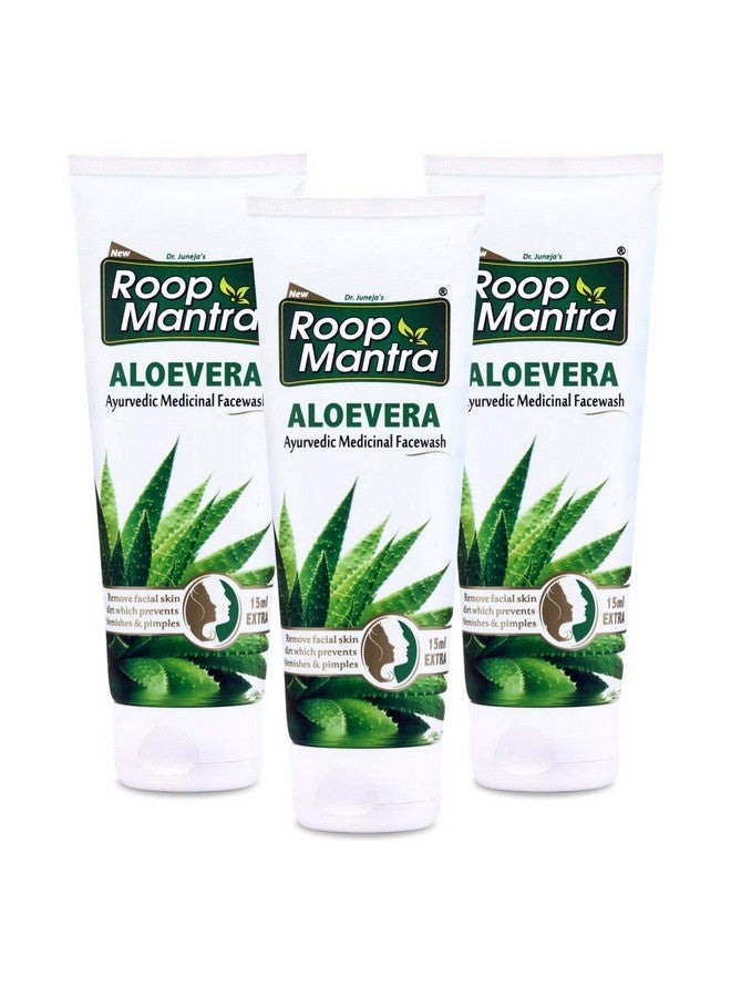 Roop Mantra Aloe Vera Face Wash 115Ml (Pack Of 3, 115Ml) - Image 1