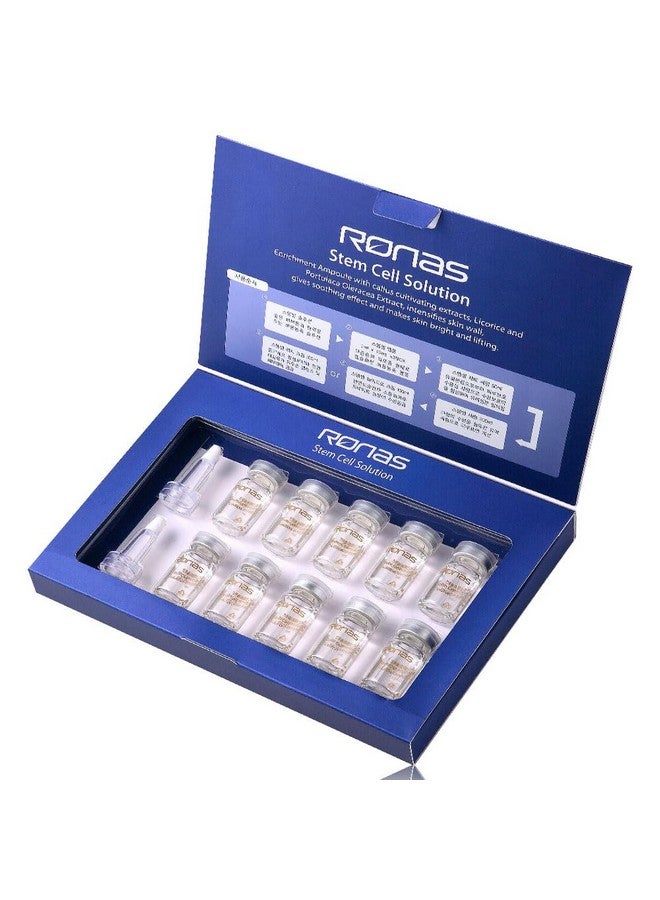Ronas Stem Cell Solution 10 vial. Advanced Anti Aging Formula. Dermatologists Approved and Recommended as Best Anti Aging Solution. Plant Stem Cells Rejuvenate your Skin. Korean - Image 3