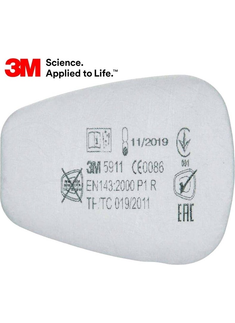 ™ 5911 Particulate Filter (Bayonet Mounted, P1 R Filter) - (1 Pair)