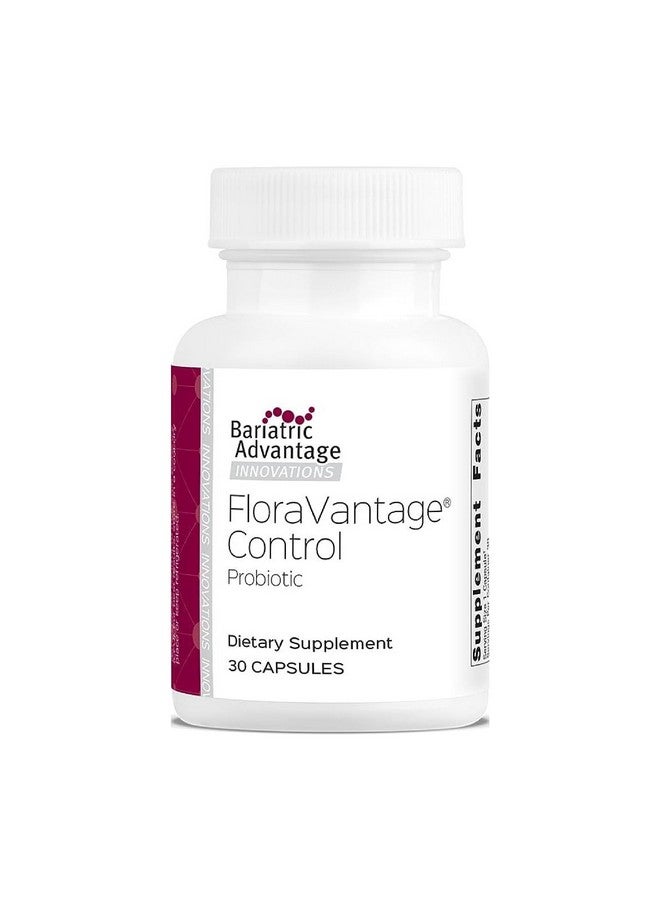 Bariatric Advantage FloraVantage Control - Probiotic Health for Bariatric Patients - Probiotic for Gut Health - Vegetarian & Non-GMO - 30 Capsules - Image 1