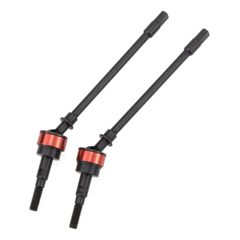 COJOYS Steel Front Axle CVD Drive Shaft Driving Shaft Compatible with 110 Axial SCX10 90046 90047 Upgrade Spare Parts HopUp 105mm Long Cojoys 2Pack - Image 2