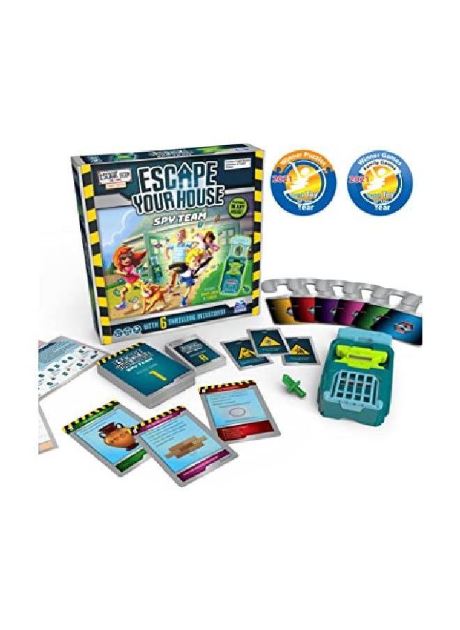 SPIN MASTER Escape Room The Game Escape Your House Spy Team Fun Strategy Family Board Game For Kids Aged 8 And Up  - Image 2