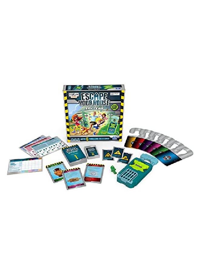 SPIN MASTER Escape Room The Game Escape Your House Spy Team Fun Strategy Family Board Game For Kids Aged 8 And Up  - Image 5