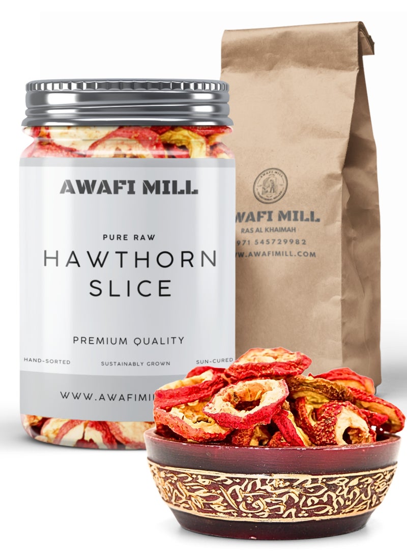 Awafi Mill Hawthorn Slice | Naturally Dried Slices | Tart & Fruity Flavor for Culinary and Traditional Use  - Image 1
