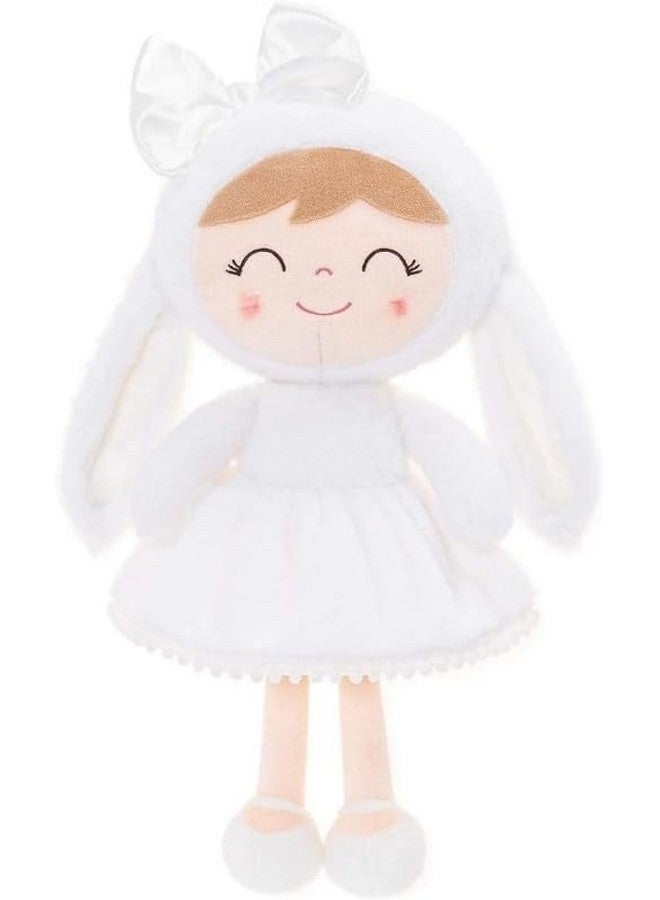 AVSHUB Super Soft Toy Stuffed Bunny Baby Doll Plush Toys for Kids Baby Girls Lovable and Huggable Gift for Birthdays & Occasions for Children Home Decor (Size 40 cm) (White) - Image 1