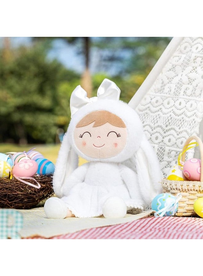 AVSHUB Super Soft Toy Stuffed Bunny Baby Doll Plush Toys for Kids Baby Girls Lovable and Huggable Gift for Birthdays & Occasions for Children Home Decor (Size 40 cm) (White) - Image 4