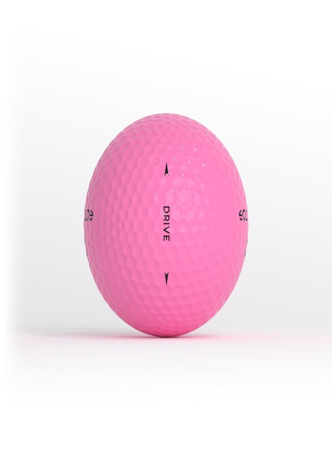 Eagle Ace™ Hybrid Golf Balls-2 Layers-Maximum Distance,Optimal Spin Control (2024 Version,Pink,15-Pack) - Image 4