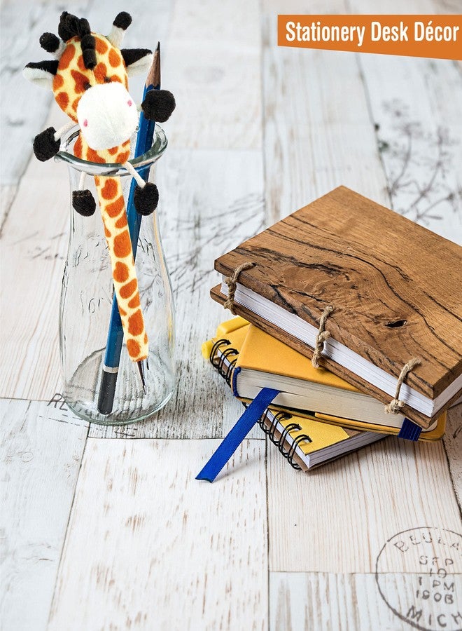 Puzzled DolliBu Brown Giraffe Plush Pen - Cute & Soft Wild Life Stuffed Animal Ballpoint Novelty Pen Toy, Writing Pen Instrument for Cool Stationery School & Office - Image 5