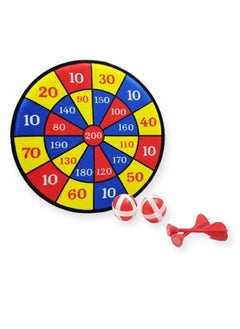 Generic The dart and ball throwing game for children consists of a large circular sticky target board  - Image 1