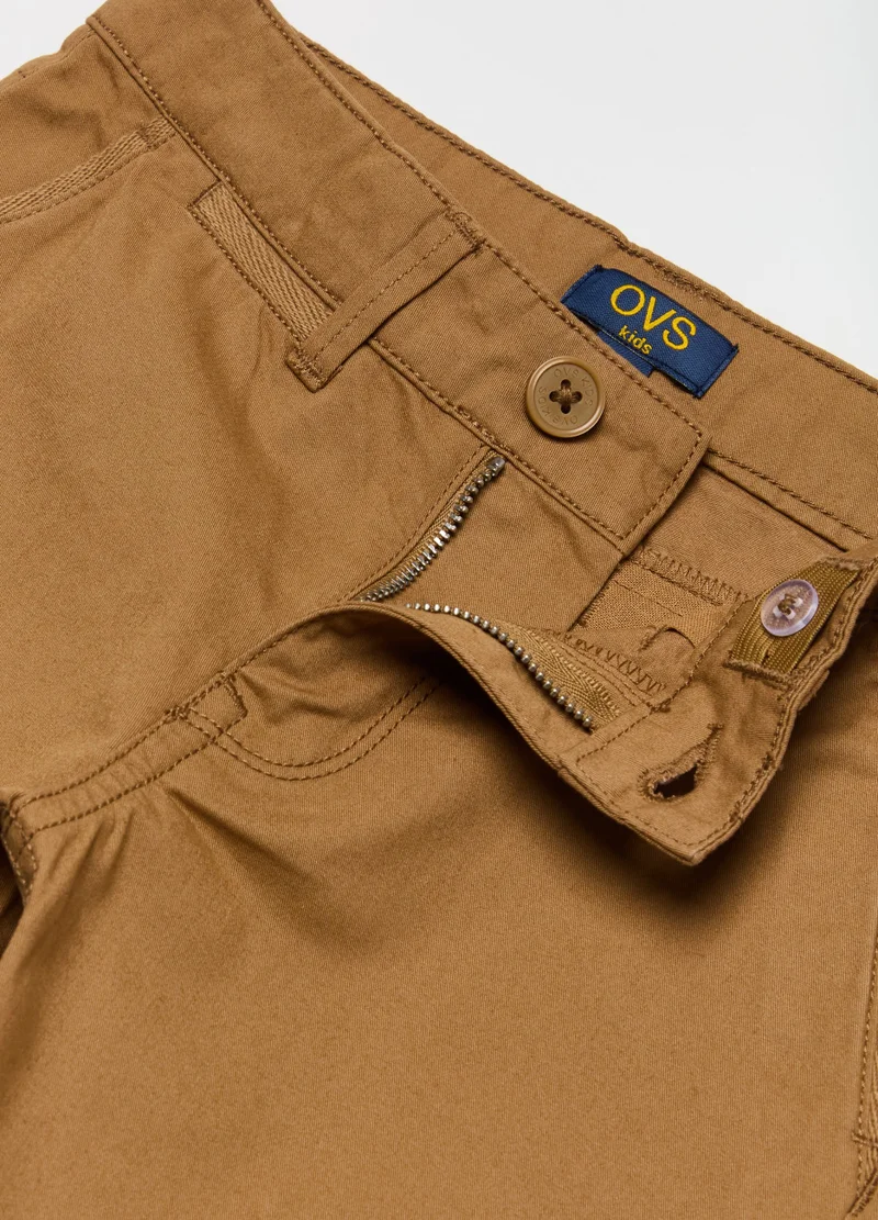 Ovs Chino Bermuda Shorts In