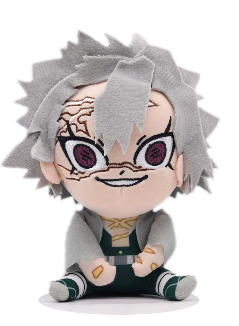 Demon Slayer Character Plush Toy - Approximately 20cm Tall, Ultra-Soft Short Pile, PP Cotton Filled  - Image 1