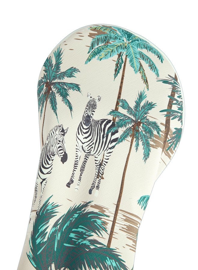 SHABIER Palm Hawaii Safari Jungle, Zebra Golf Head Cover for Driver Club - Image 2