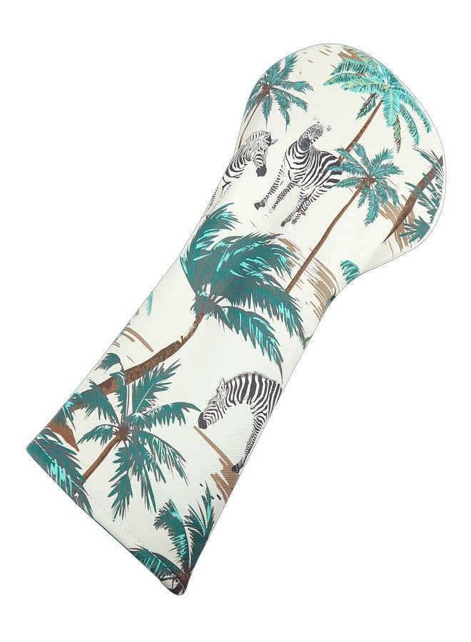 SHABIER Palm Hawaii Safari Jungle, Zebra Golf Head Cover for Driver Club - Image 5