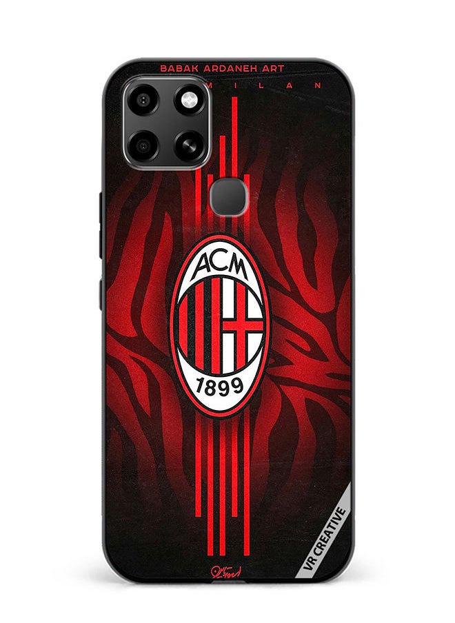 VR CREATIVE - Protective Case Cover For Infinix Smart 6 Acm Logo Design Multicolour - Image 1