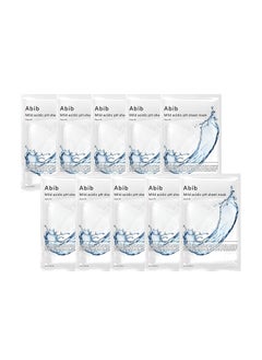 Abib Mild Acidic pH Sheet Mask Aqua Fit 10 Sheets I Intense Hydrating and Moisturizing Care for Dry and Dehydrated Skin