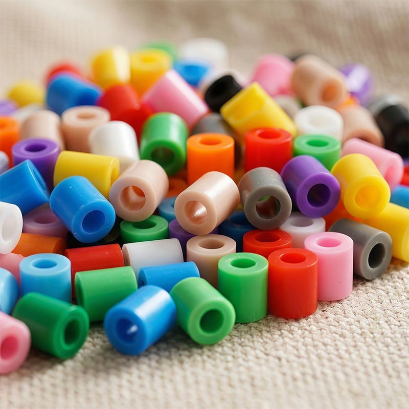 12013 Pcs Perler Beads Set 24 Colors Craft Fuse Beads Animal Shark Octopus Dog Pattern Ironing Kit Fruit Box Bag Ornament Gift - Image 4