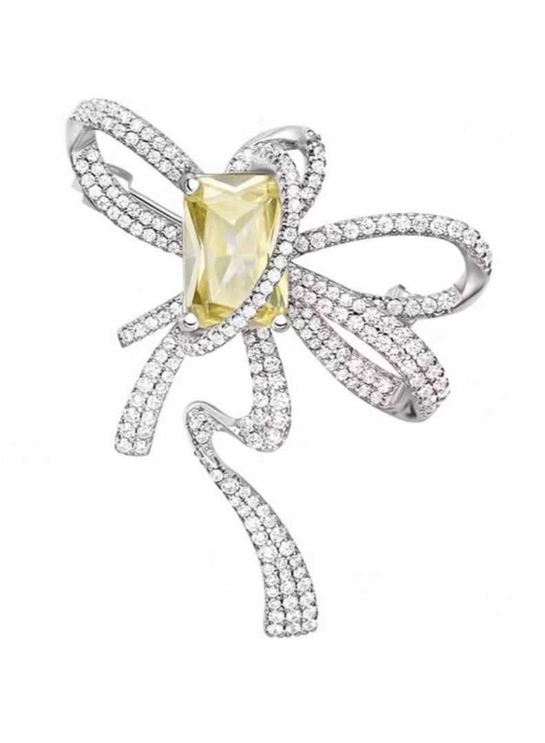 HEFANG Personalized Temperament Dazzling Jewelry Brooch  - Image 2