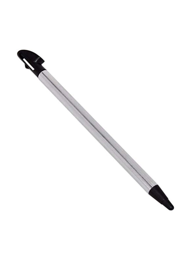 2-Piece Stylus Pen Set For Nintendo 3DS XL / 3DS LL Silver/Black 