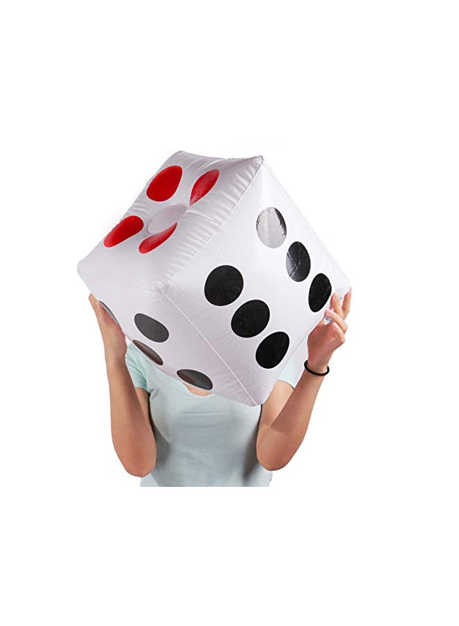 Warmtree 13" Jumbo Inflatable Dice, Pack of 2