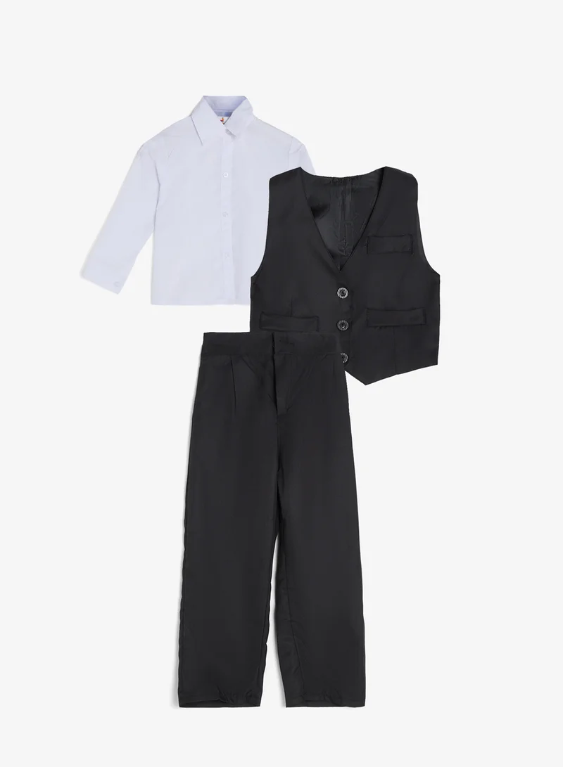 Pinata SHIRT-PANTS-WAISTCOAT-BOW DRESSY SET