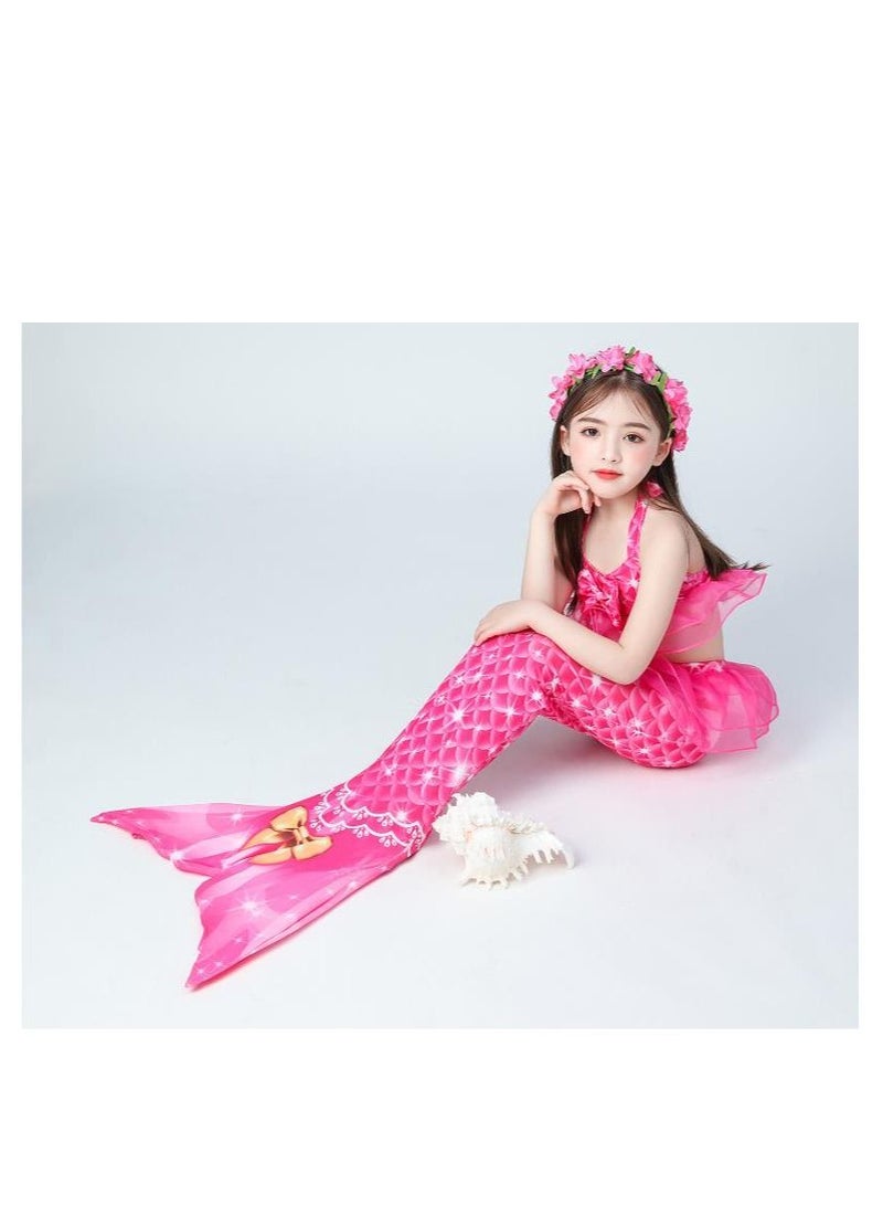 Y&D 3-Piece Mermaid Bathing Swimsuit Set - Image 1